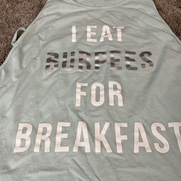 Burpees for Breakfast Women’s Tank - Picture 4 of 4